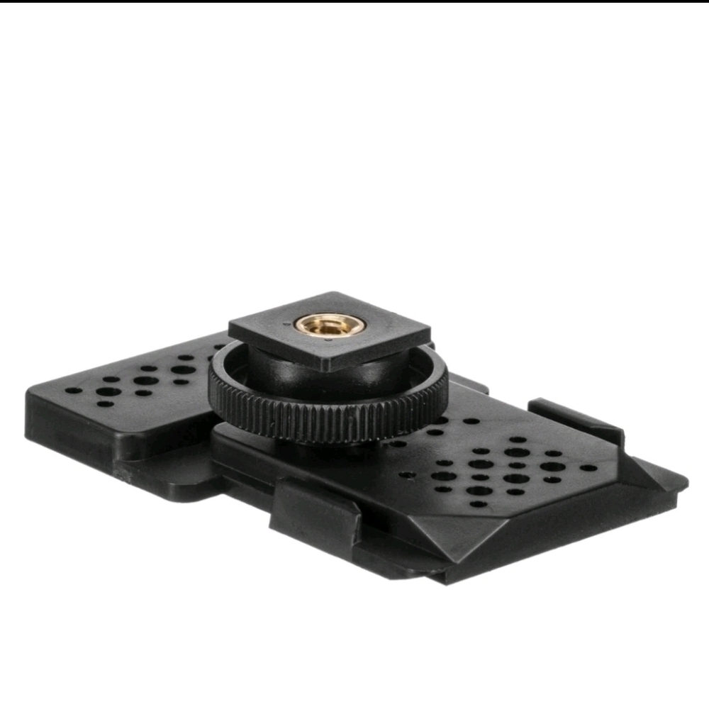 Black Camera Mount New Adapter + Sennheiser Lav + Optical Audio Cable + Stereo C